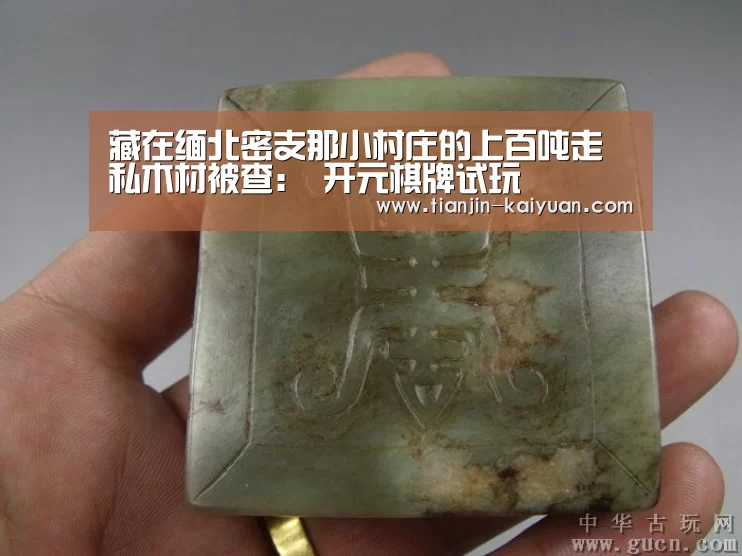 藏在缅北密支那小村庄的上百吨走私木材被查： 开元棋牌试玩 